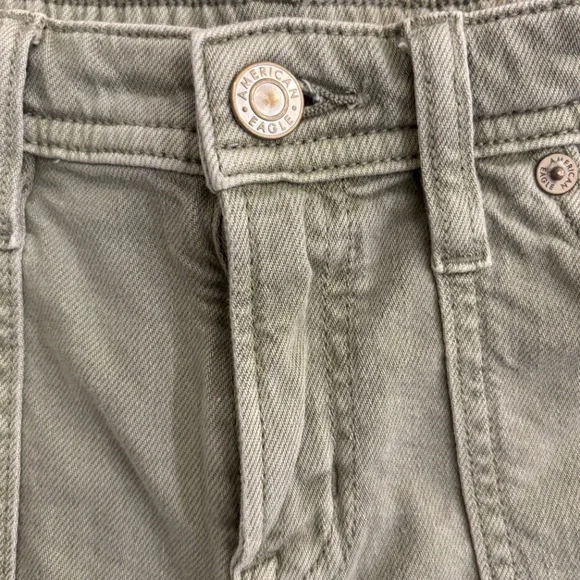 American Eagle Stretch Denim Shorts size 000 - Picture 2 of 5